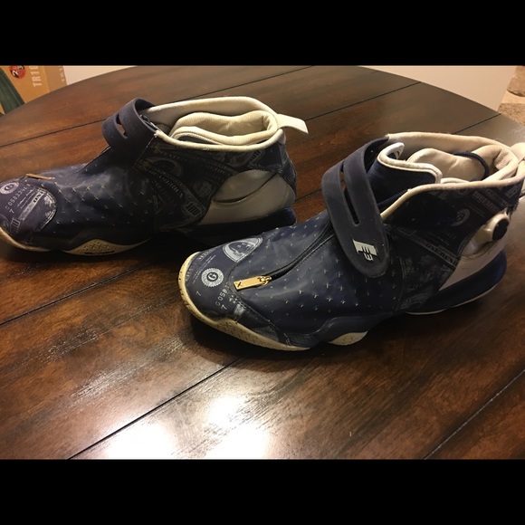Reebok Answer X A. I. Pumps Money Printed All Star - Picture 1 of 8